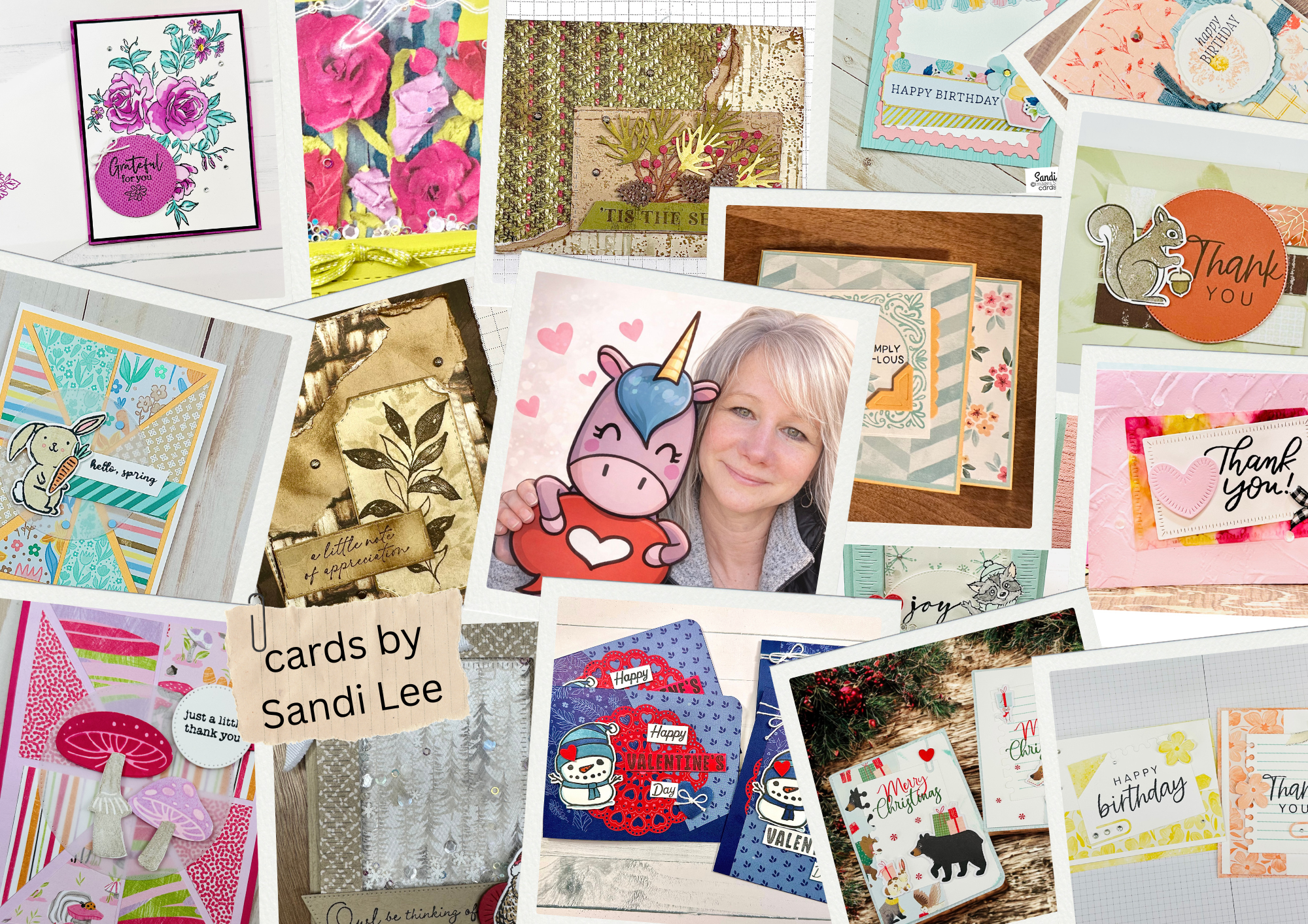 cards by Sandi Lee collage