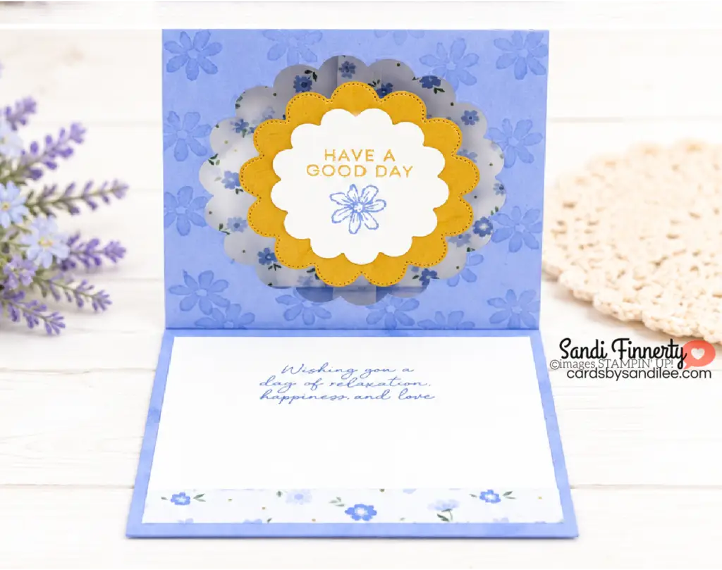 bloom boutique 3d box shadow card showing off shadow box