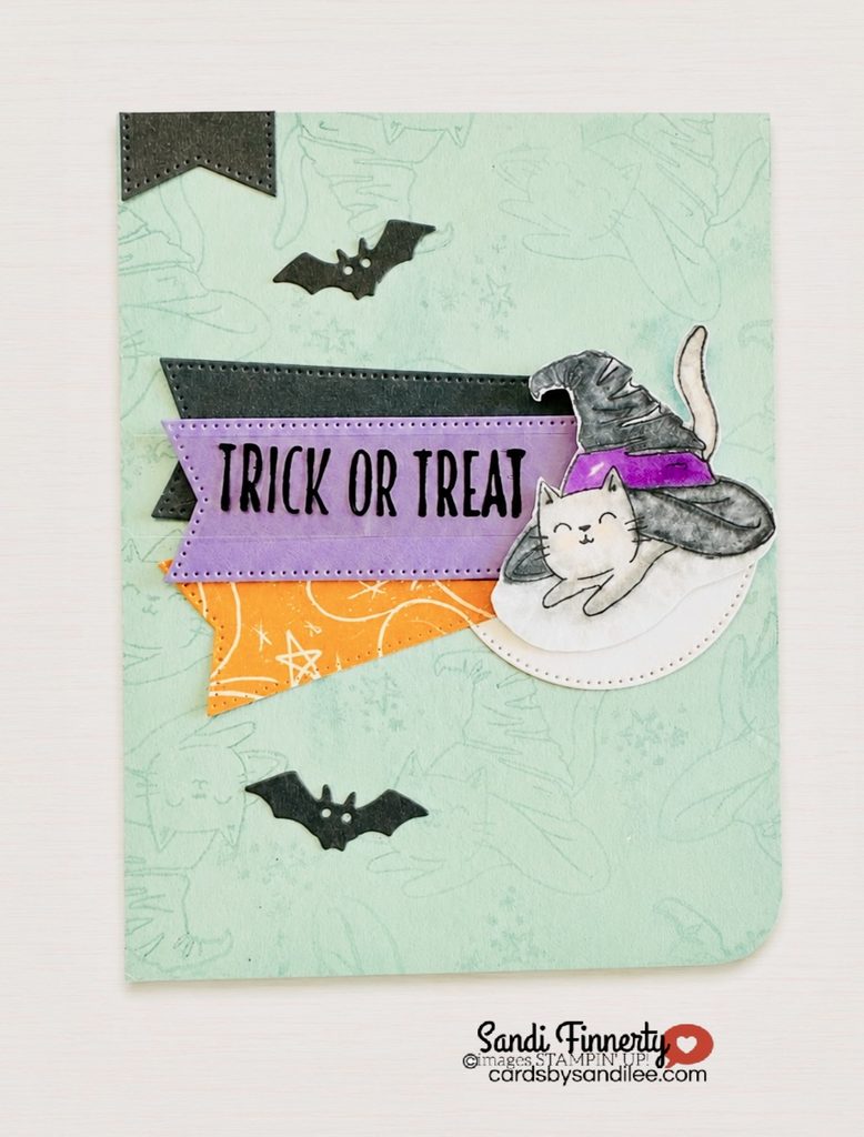 pool party trick or treat card